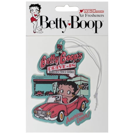 【パッションの香り】BETTYBOOP エアフレッシュナー【4種類】