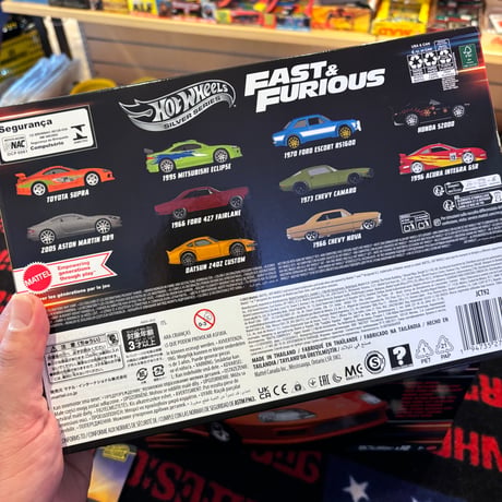 ホットウィール【Hot Wheels】 ワイルド・スピード 10 パック アソートミニカー 【10台入り】