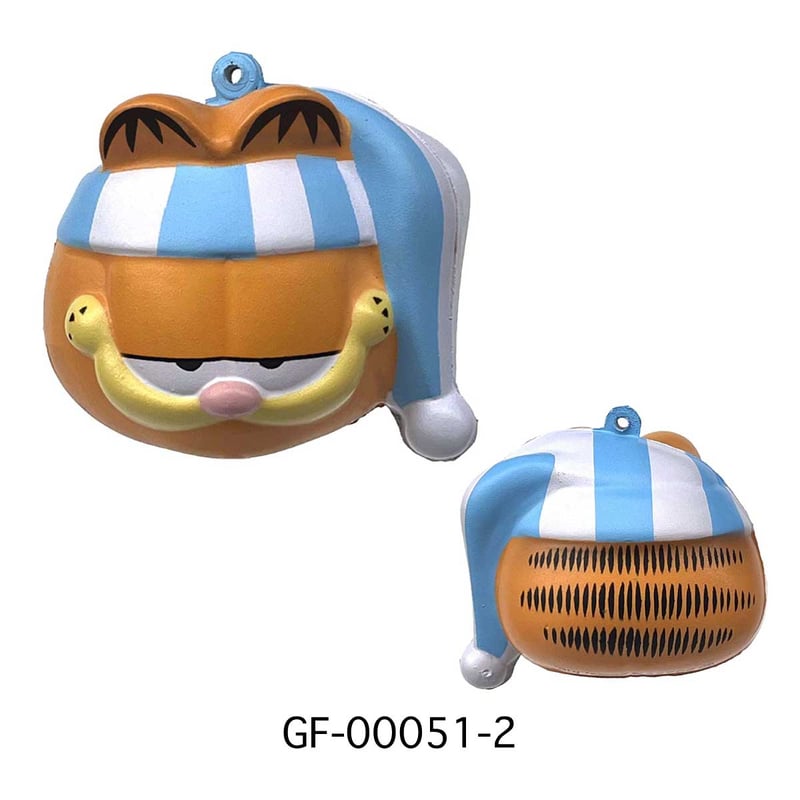 GARFIELD】 スクイーズトッパーキーチェーン | アメリカン雑貨