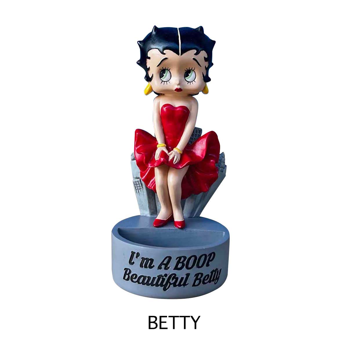 ベティちゃん フィギュア Ｈ30.5cm (ダイナー) レジン インテリア BETTY BOOP ベティブープ フィギュア DOLL-DINER H:30.5cm