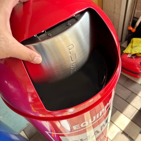 【※購入に関して注意事項有り。説明をご覧ください】53L スチールダストボックス