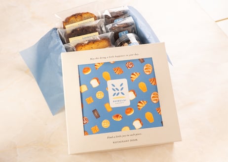 渋いちベーカリーの焼き菓子ギフト - 6種類9個セット - [送料別]