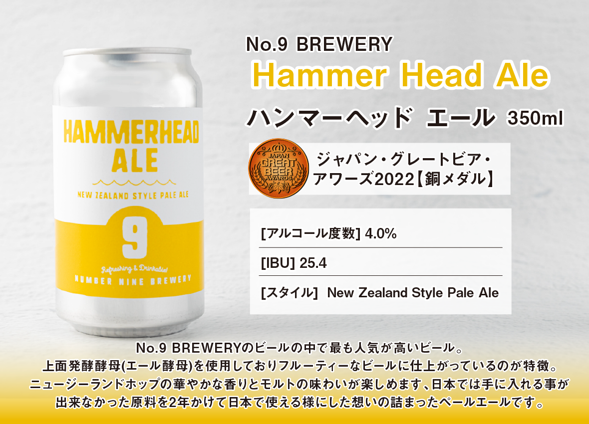 No.9 BREWERY・送料無料】ナンバーナインブルワリー・クラフトビール