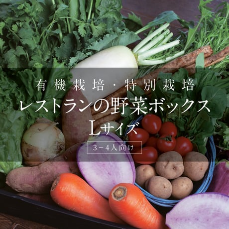 有機・特別栽培  レストランの野菜ボックス[L]