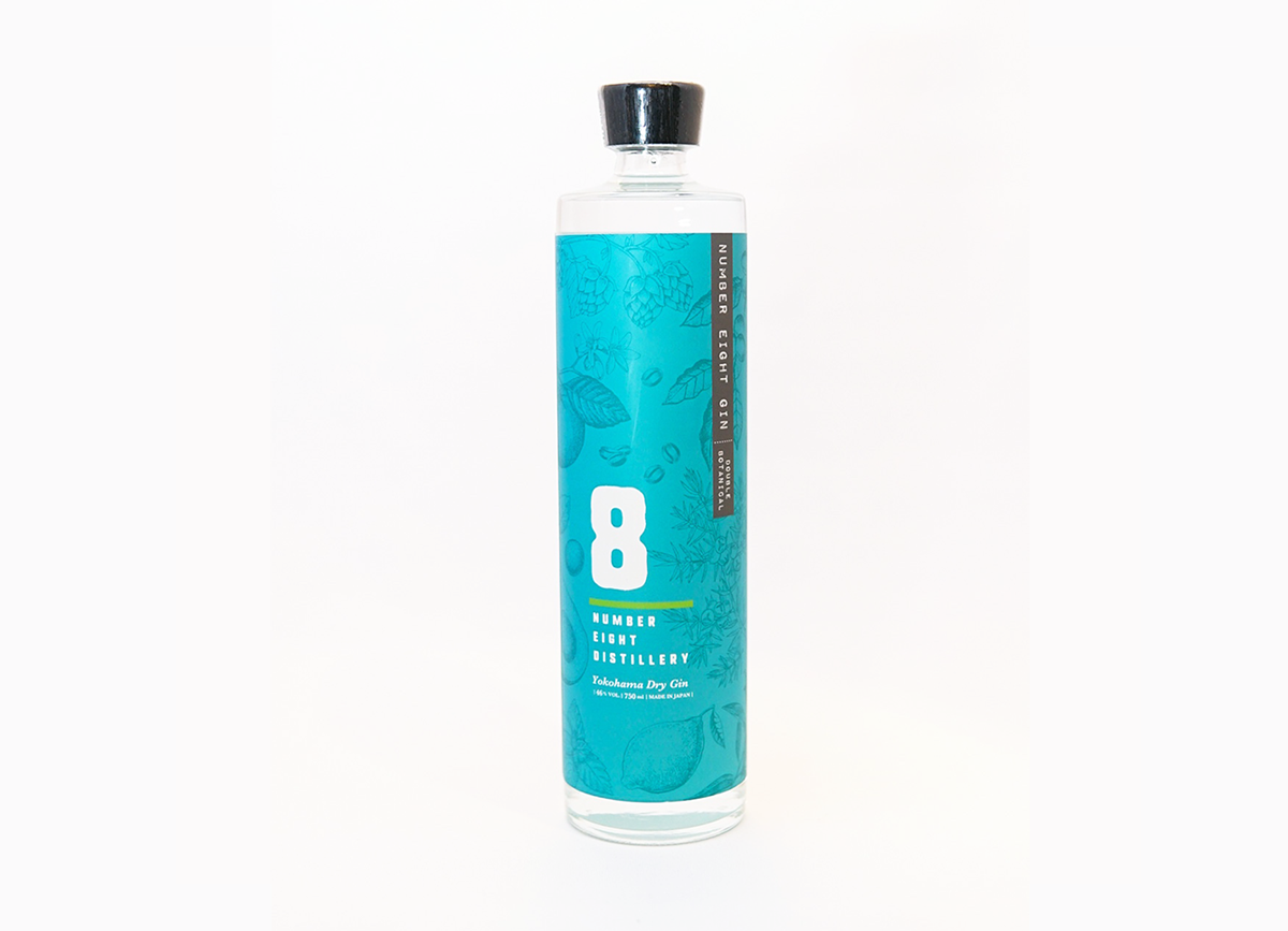 NUMBER EIGHT GIN Double botanical ナンバーエイトジン・ダブル