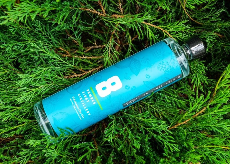 NUMBER EIGHT GIN Double botanical ナンバーエイトジン・ダブル NUMBER EIGHT GIN Double botanical ナンバーエイトジン・ダブル