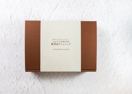 シェフの手づくり すりおろしドレッシング4本セット - RESTAURANT DOOR -