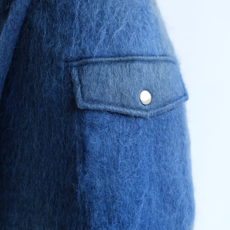 ERiKO KATORi / flow dye kid mohair skirt