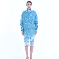 suminagashi cotton harem jumpsuit | ERiKOKATORi