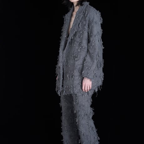 ripped wool pants