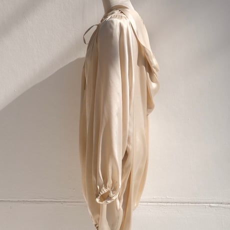 silk hoodie tunic