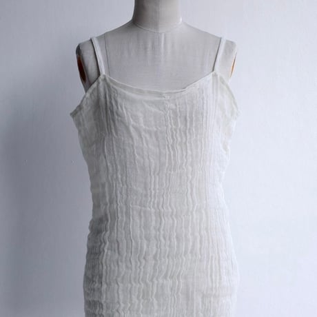 wool linen gawze camisole