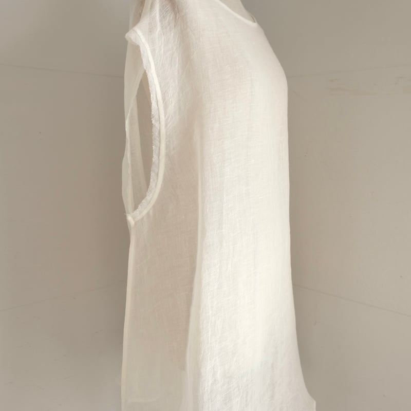 linen gawze nosleeve | ERiKOKATORi