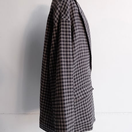 check cotton jacket
