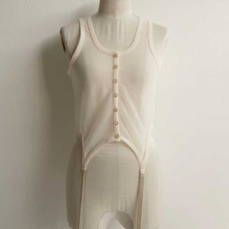 sheer gater tank top | ERiKOKATORi