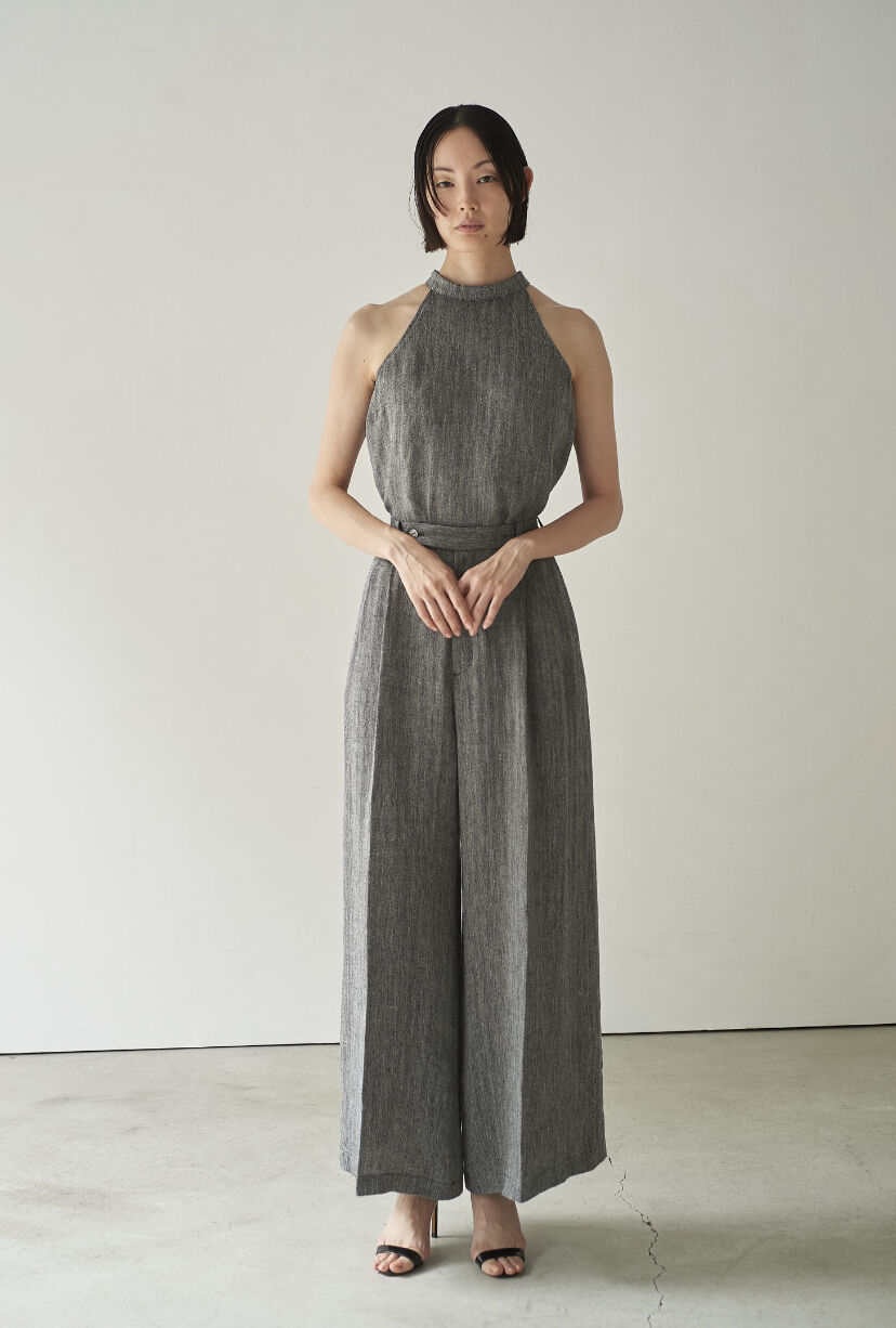 silk nep linen camisole | ERiKOKATORi