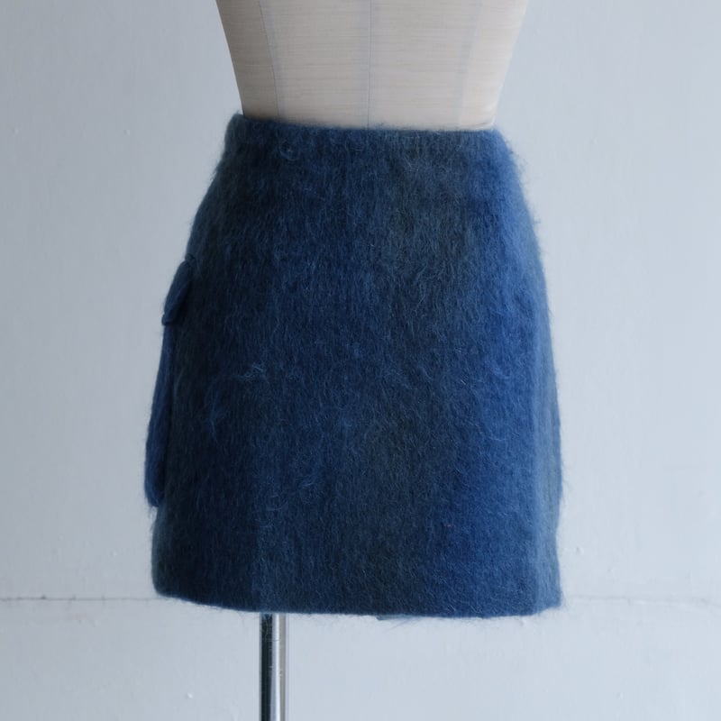 スカート ERiKO KATORi / flow dye kid mohair skirt ERiKO KATORi / flow dye kid mohair skirt