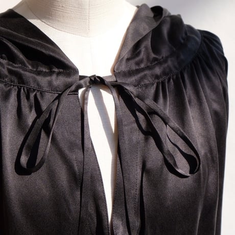 silk hoodie tunic