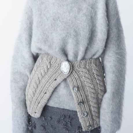 hand knit bustier