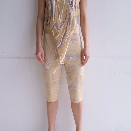 suminagashi body suit