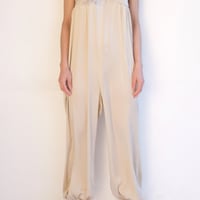 silk harem jumpsuit
