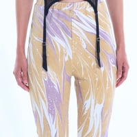 suminagashi rib pants