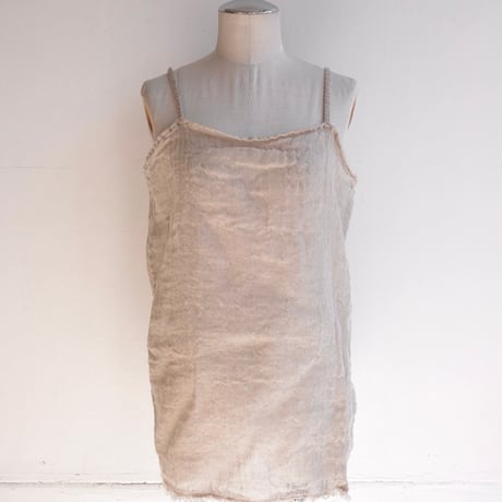 wool linen gawze camisole