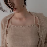 wool linen gawze camisole