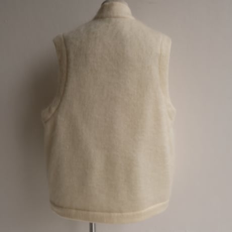 kid mohair vest