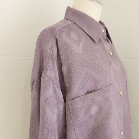 gisha jacquard shirt