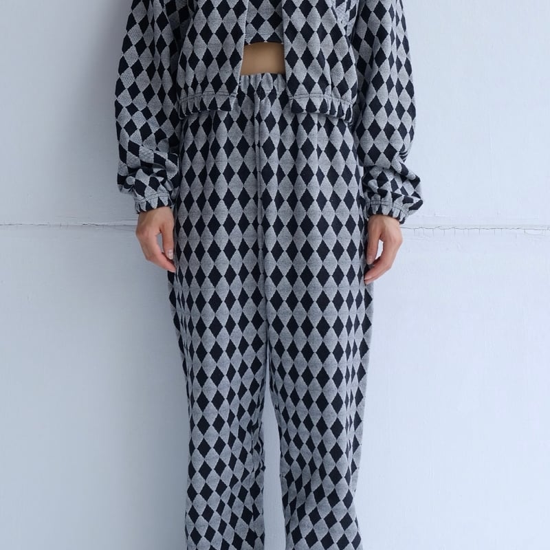 diamond sweat short cardigan | ERiKOKATORi