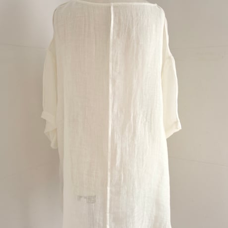 linen gawze T-shirt