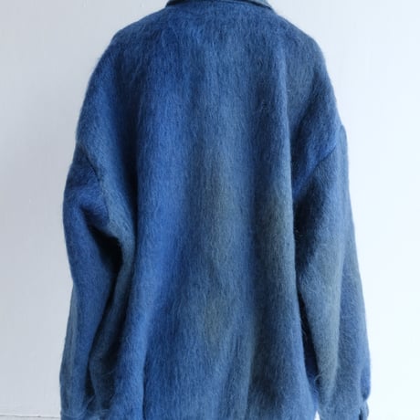 flow dye kid mohair jacket