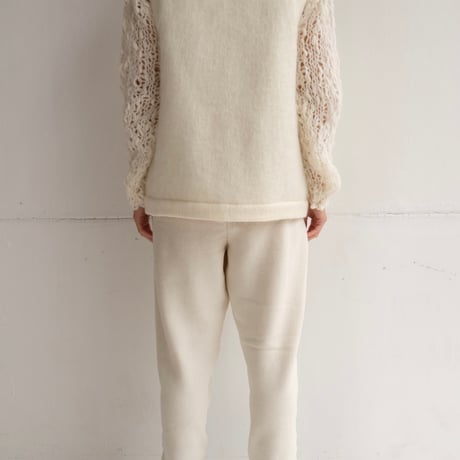kid mohair vest