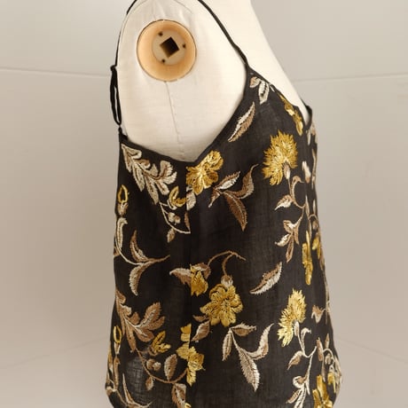 flower embroidery camisole