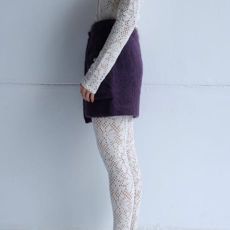 flower wool stirrup leggings