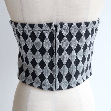 diamond sweat corset top