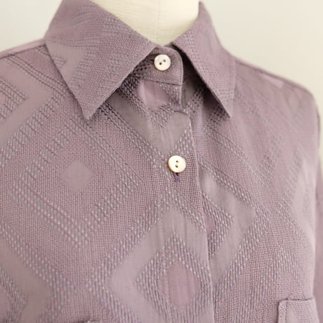 gisha jacquard shirt