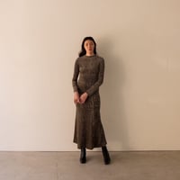 pomor velor backless dress