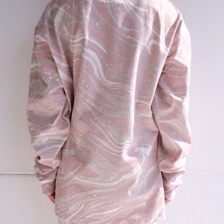 suminagashi long sleeve Tshirt