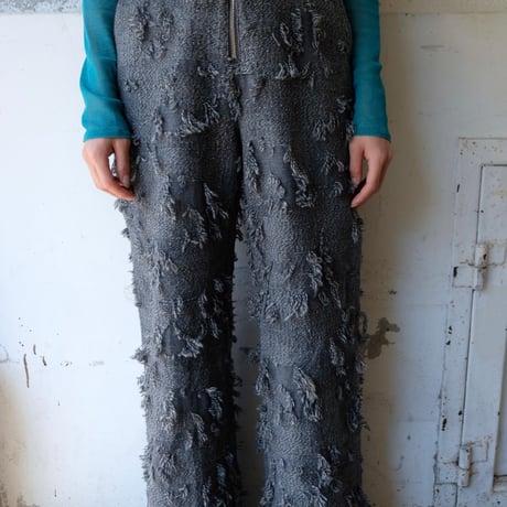 ripped wool pants