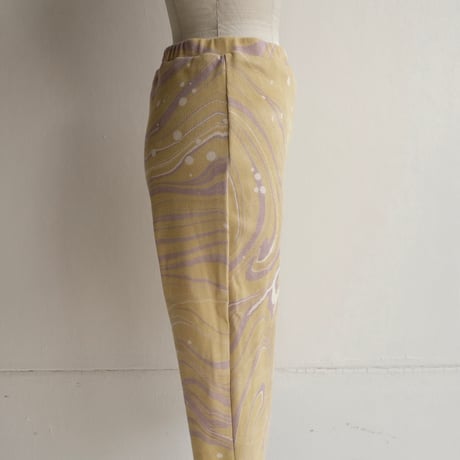 suminagashi rib pants