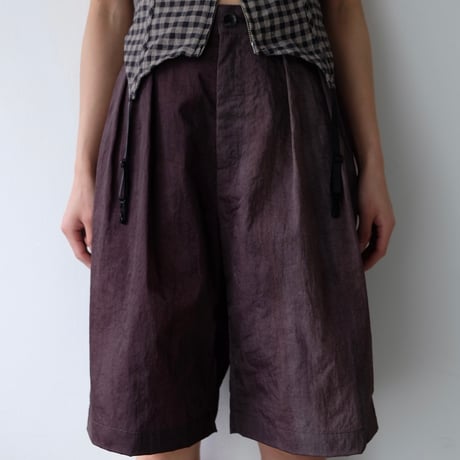 flow dye nylon shorts