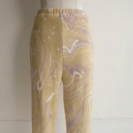 suminagashi rib pants