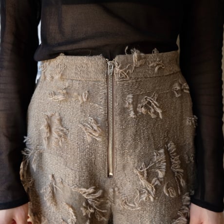 ripped wool pants