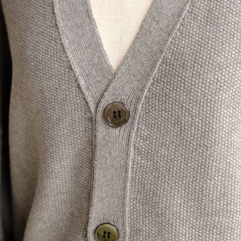 ultra fine wool cardigan | ERiKOKATORi