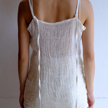 wool linen gawze camisole