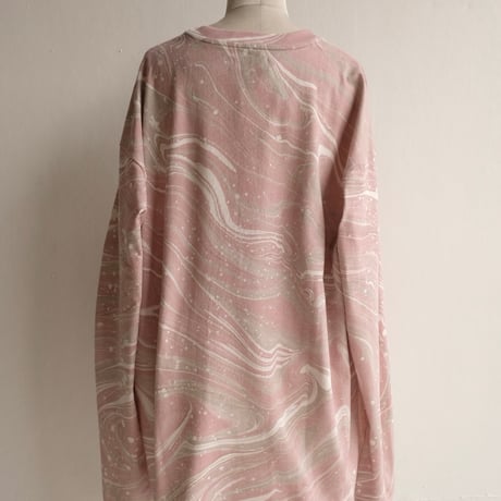 suminagashi long sleeve Tshirt