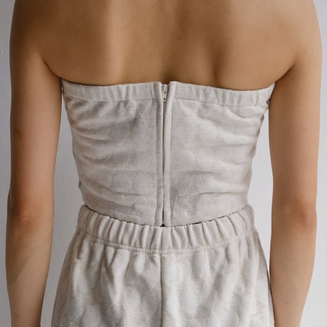 diamond sweat corset top