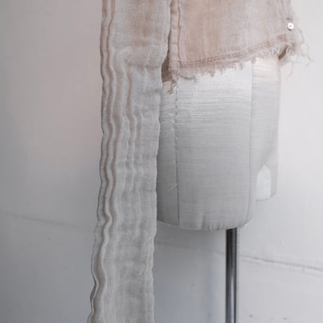 wool linen gawze cardigan
